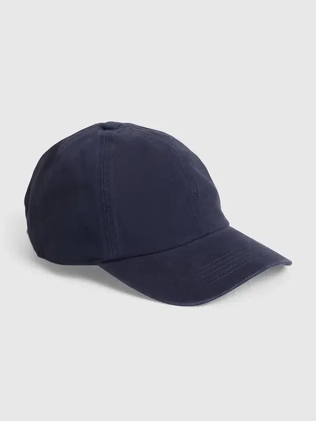 Gorra de béisbol de algodón orgánico lavado