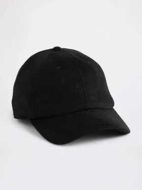 Gorra de béisbol de ante vegano