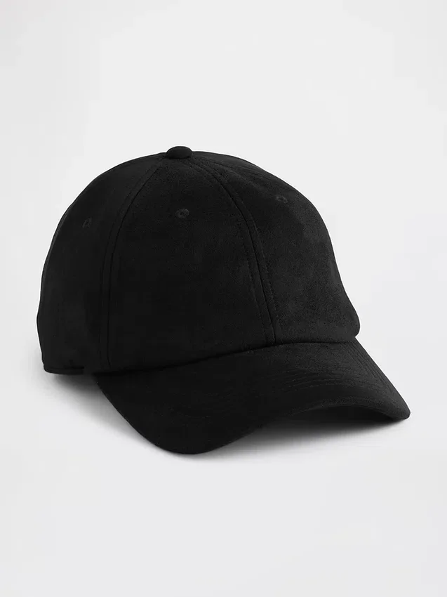 Gorra de béisbol de ante vegano