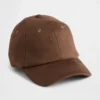Gorra de béisbol de ante vegano