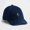 Gorra de béisbol de denim con el oso Brannan