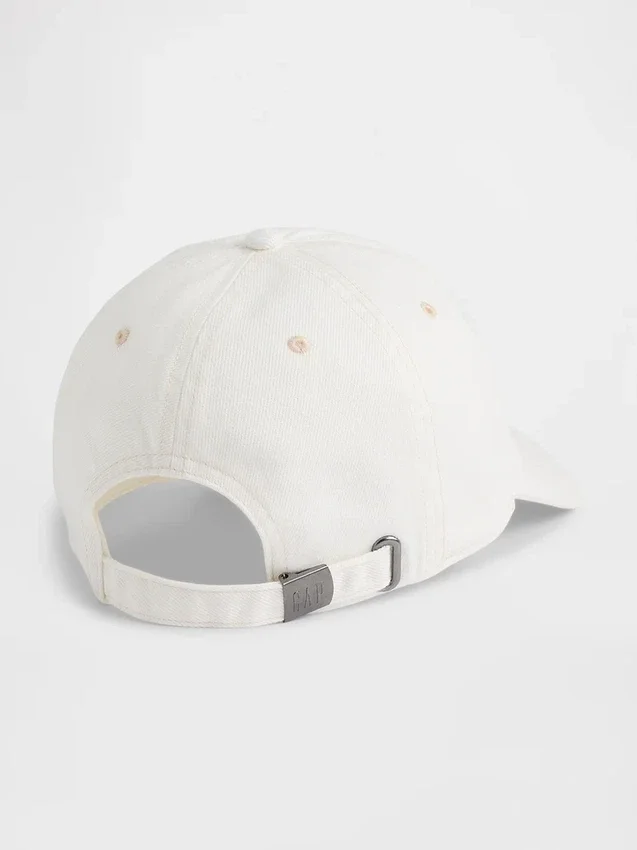 Gorra de béisbol de denim con el oso Brannan