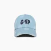Gorra de béisbol de denim con lunares de GAP × Awake Ny