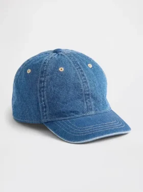 Gorra de béisbol de denim para niños