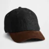 Gorra de béisbol de vaquero y pana