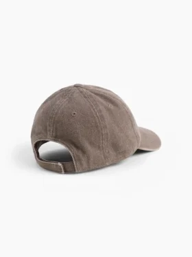 Gorra de béisbol infantil de denim con lazo