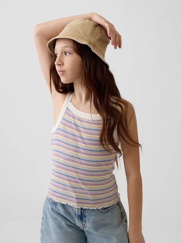 Gorra de vaquero sobreteñida para niños