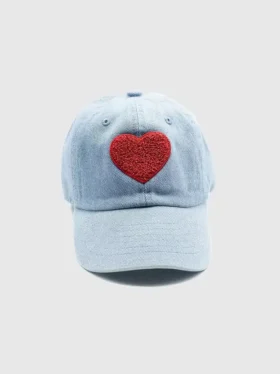 Gorro con forma de corazón de Rey to Z para niños y bebés