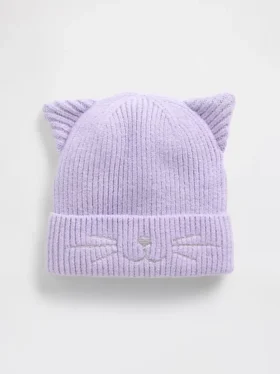 Gorro de gato para bebés y niños