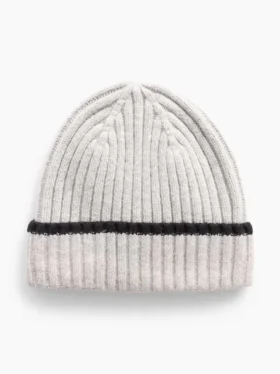 Gorro de punto acanalado CashSoft para niños