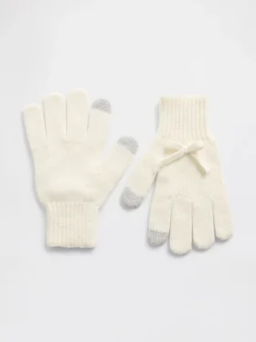 Guantes infantiles CashSoft con lazo