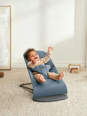 Hamaca Babybjorn Bliss de tejido melange