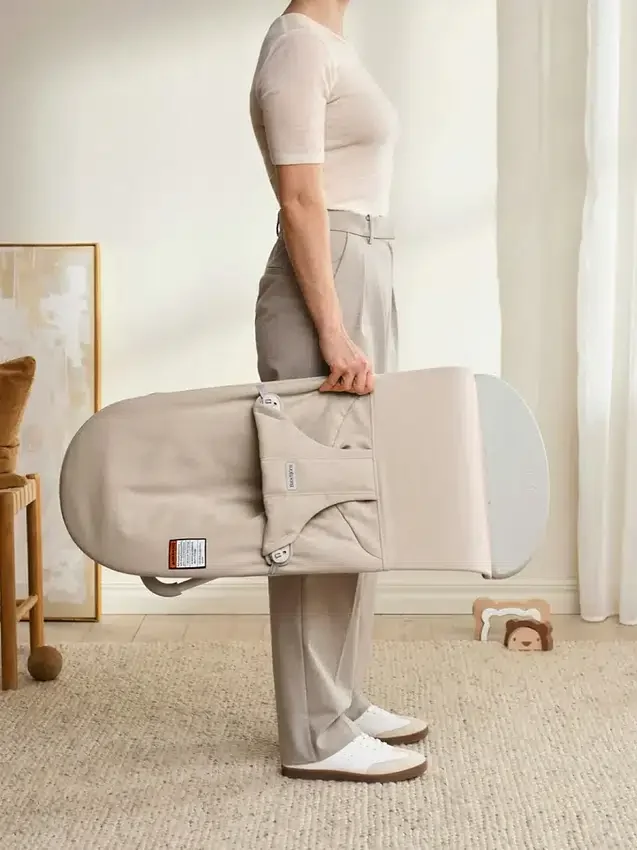 Hamaca Babybjorn Bliss de tejido melange