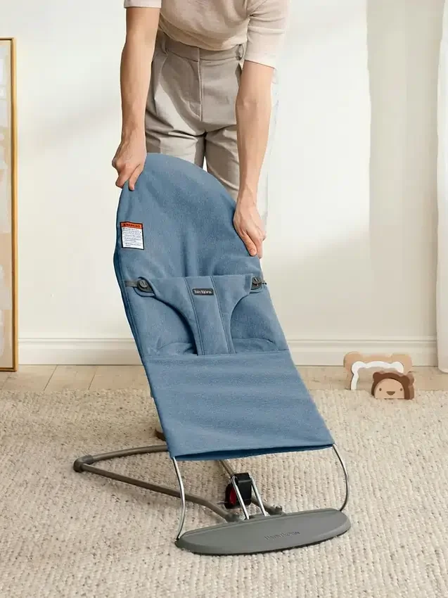 Hamaca Babybjorn Bliss de tejido melange