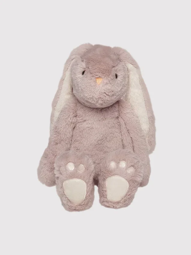 Ivy, la conejita de peluche malva
