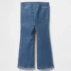 Jeggings acampanados de denim para bebés y niños