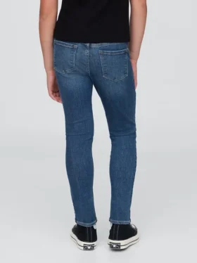 Jeggings infantiles de talle medio sin cremallera