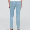 Jeggings infantiles de talle medio sin cremallera