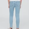 Jeggings infantiles de talle medio sin cremallera