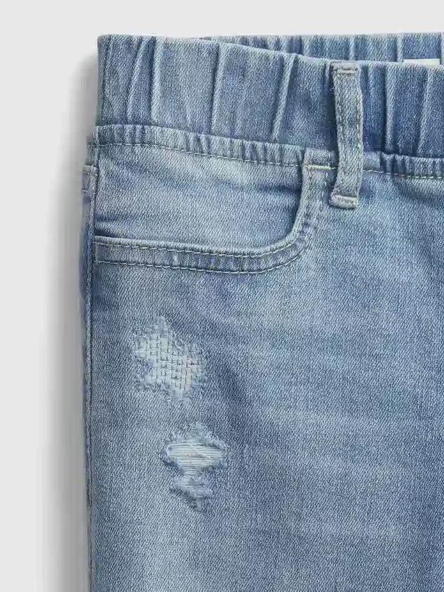 Jeggings infantiles de talle medio sin cremallera
