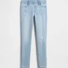 Jeggings infantiles de talle medio sin cremallera