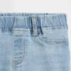 Jeggings infantiles de talle medio sin cremallera