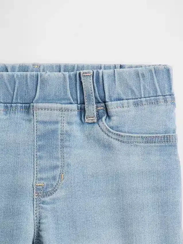 Jeggings infantiles de talle medio sin cremallera