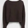 Jersey corto elástico CashSoft con mangas acampanadas