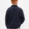 Jersey de cuello alto con cremallera de un cuarto para niños Vintagesoft