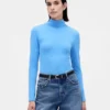 Jersey de cuello alto ultraligero