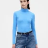 Jersey de cuello alto ultraligero