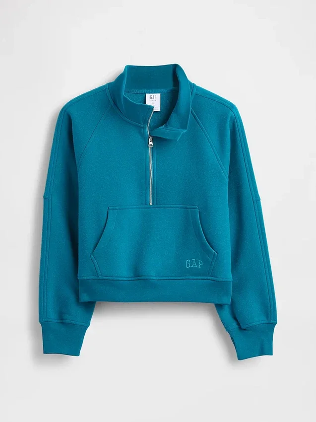 Jersey de media cremallera Vintagesoft para niños