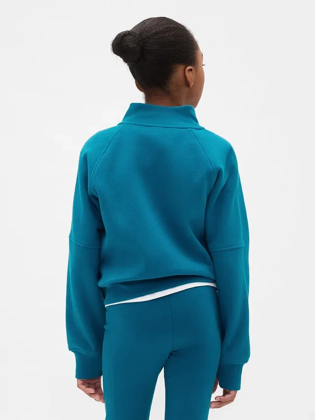 Jersey de media cremallera Vintagesoft para niños