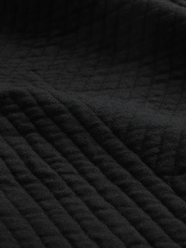 Jersey GapFit acolchado de jacquard con media cremallera