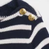 Jersey holgado con cuello barco, 100 % algodón