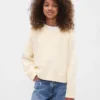 Jersey infantil holgado con cuello en V