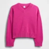 Jersey infantil holgado con cuello en V