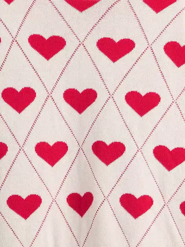 Jersey infantil holgado con cuello redondo y estampado gráfico