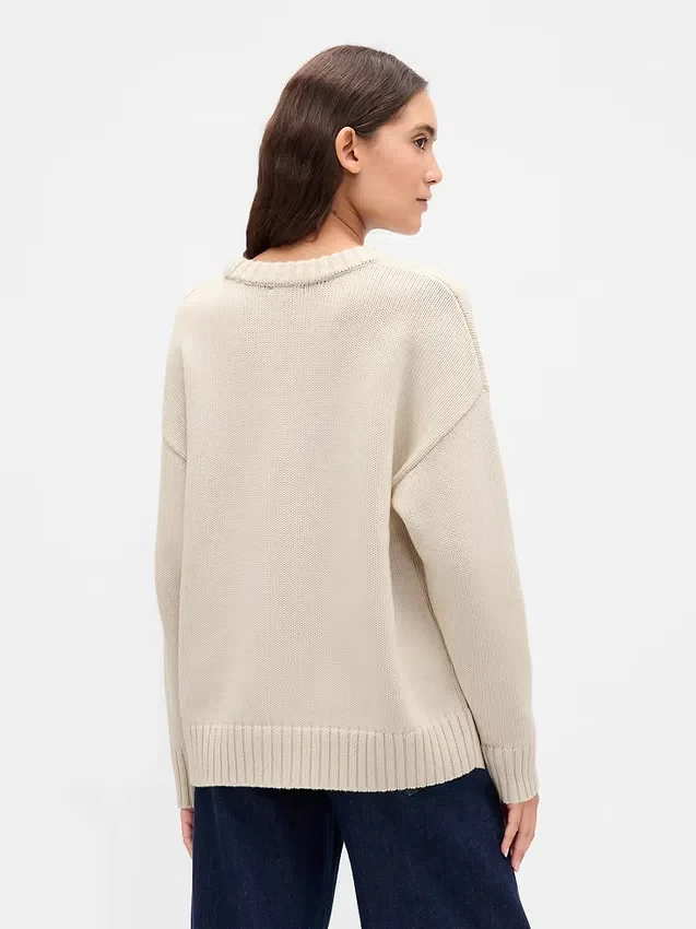 Jersey oversize 100 % algodón
