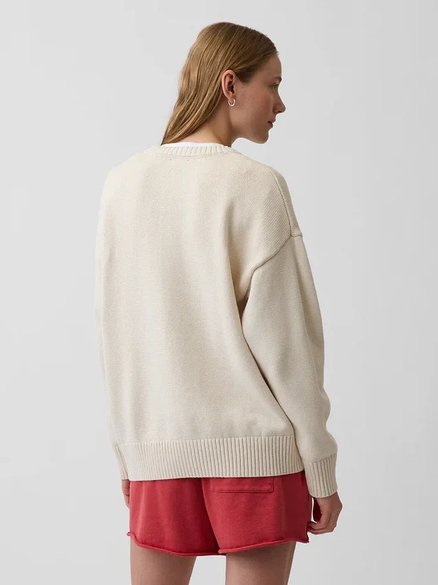 Jersey oversize 100 % algodón