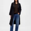 Jersey oversize con cuello en V CashSoft