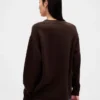 Jersey oversize con cuello en V CashSoft