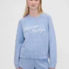 Jersey oversize con logotipo de GAP × Summer Fridays