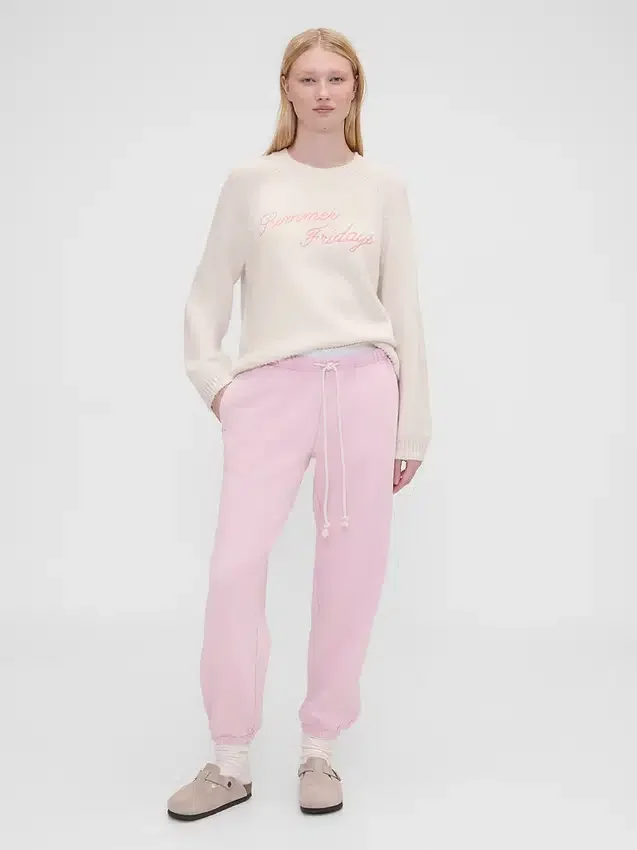 Jersey oversize con logotipo de GAP × Summer Fridays