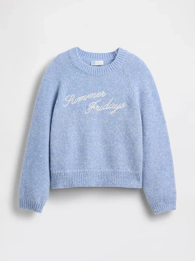 Jersey oversize con logotipo de GAP × Summer Fridays