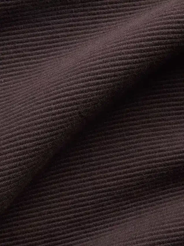 Jersey oversize de algodón texturizado con media cremallera
