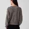 Jersey oversize de cuello alto 100 % algodón