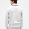 Jersey oversize de peso grueso con cremallera de un cuarto para adulto