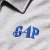 Jersey oversize de punto grueso con cremallera de un cuarto de GAP × Awake Ny