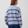 Jersey polo holgado 100 % algodón